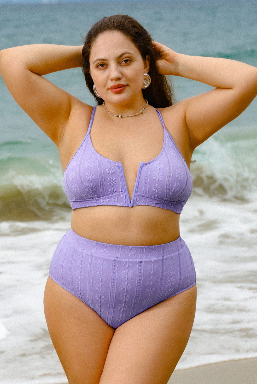 Women Knitted Nylon Bikini Bottoms Sustainable Plus Size Bikinis - BERLOOK