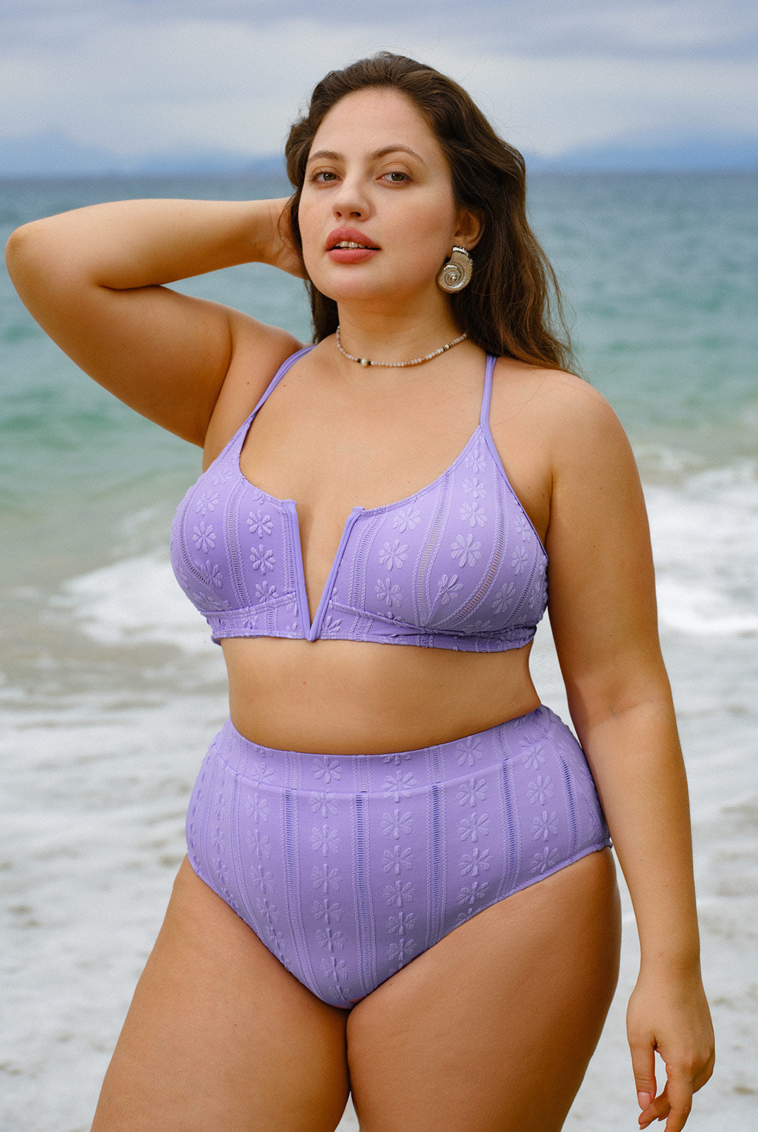 Women Knitted Nylon Bikini Bottoms Sustainable Plus Size Bikinis - BERLOOK