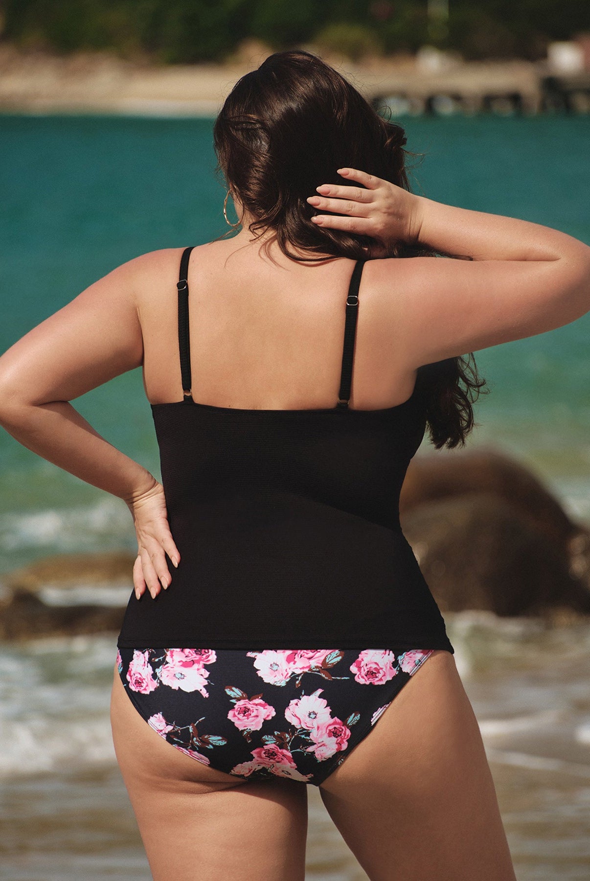 Women Knitted Nylon Bikini Bottoms Sustainable Plus Size Bikinis - BERLOOK