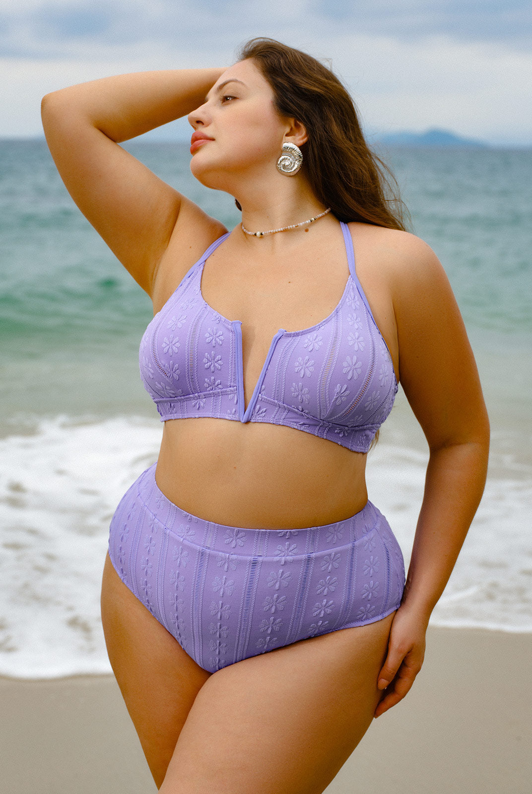 Women Knitted Nylon Bikini Bottoms Sustainable Plus Size Bikinis - BERLOOK