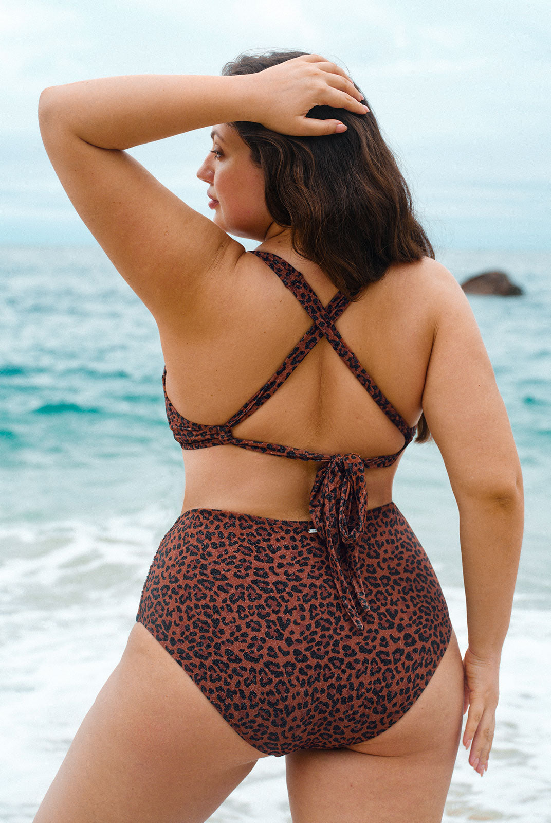 Women Knitted Nylon Bikini Bottoms Sustainable Plus Size Bikinis - BERLOOK