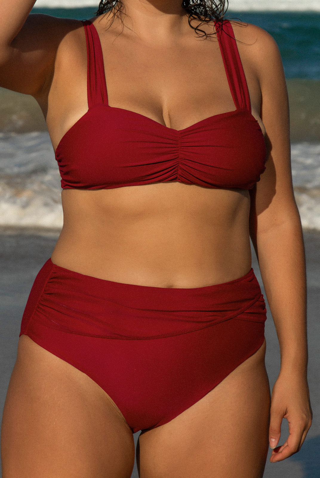Women Knitted Nylon Bikini bottoms Sustainable Plus Size Bikinis - BERLOOK