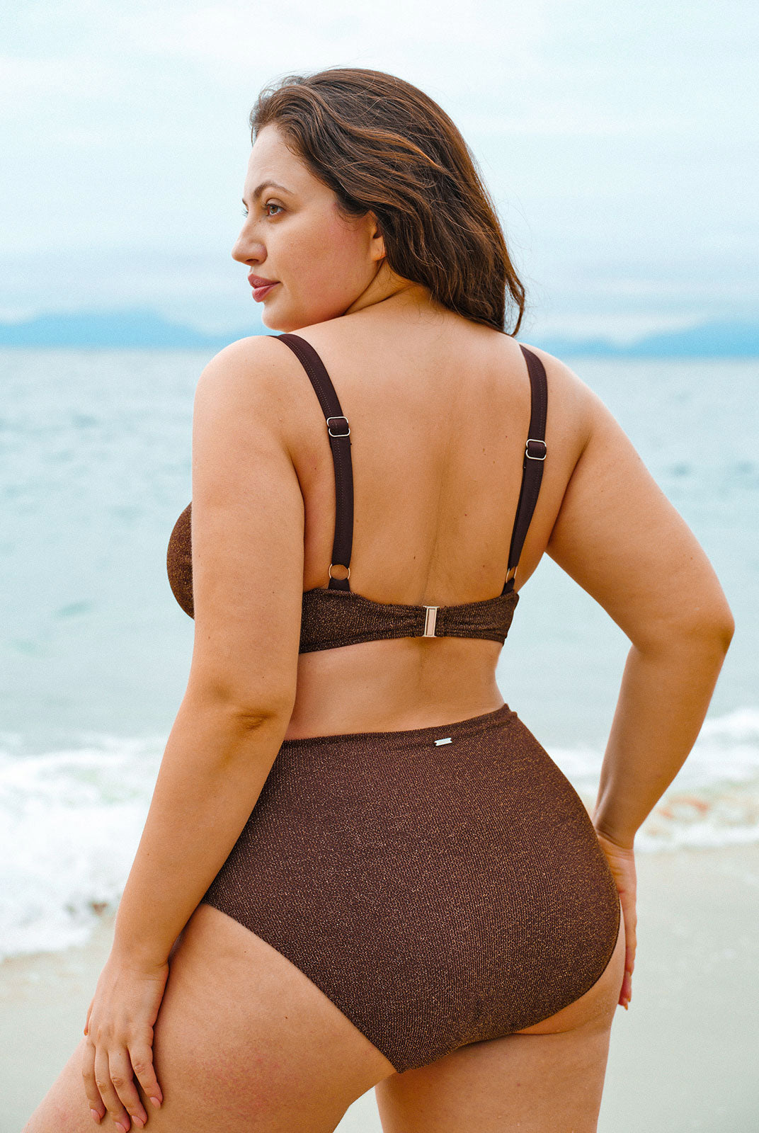 Women Knitted Nylon Bikini Bottoms Sustainable Plus Size Bikinis - BERLOOK