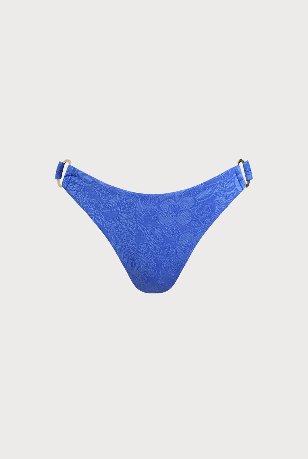 Women Knitted Nylon Bikini bottoms Blue Sustainable Bikinis - BERLOOK