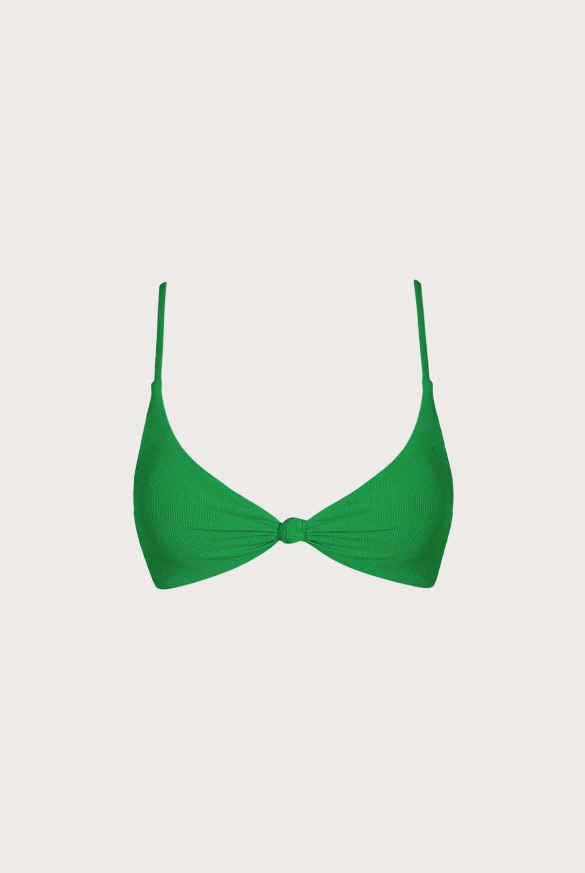 Women Knitted Nylon Bikini Tops Green Sustainable Bikinis - BERLOOK