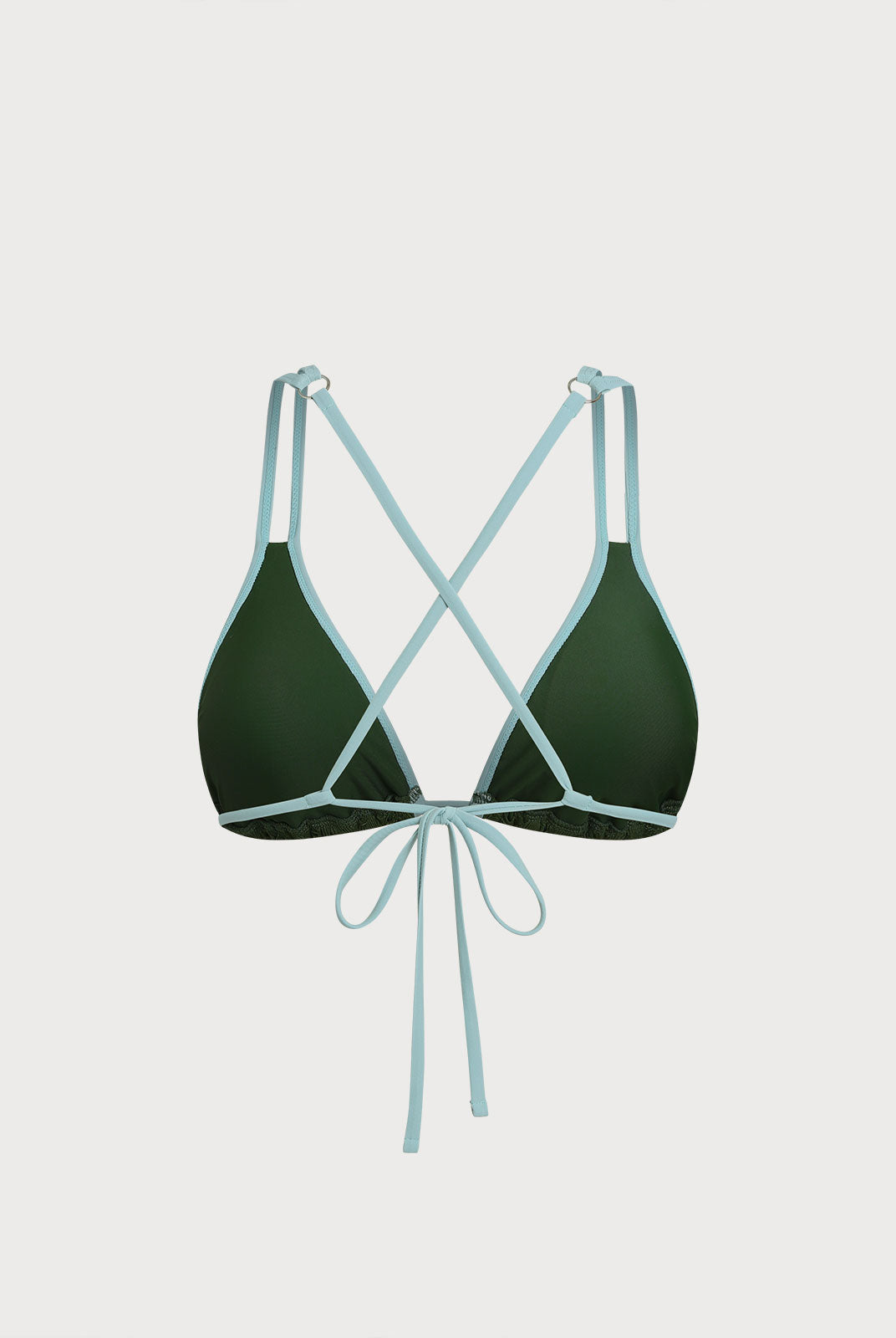 Women Knitted Nylon Bikini Tops Sustainable Bikinis - BERLOOK