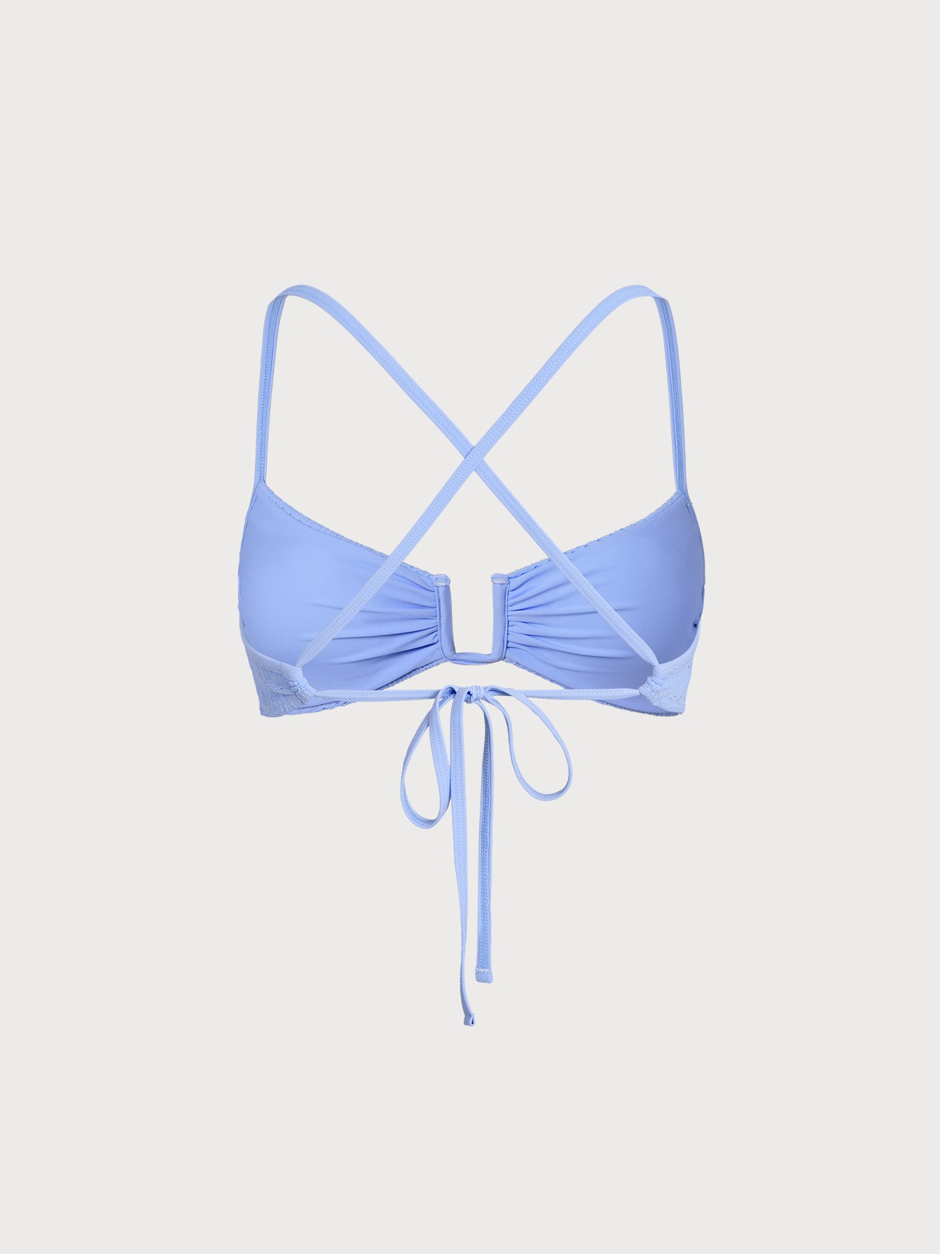 Women Knitted Nylon Bikini Tops Sustainable Bikinis - BERLOOK