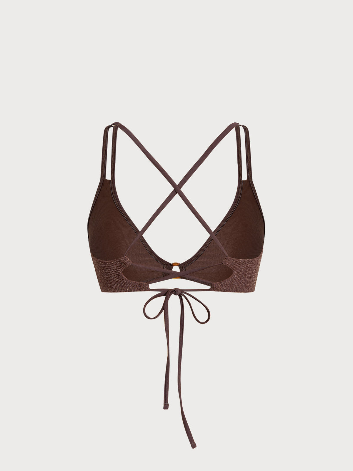 Women Knitted Nylon Bikini Tops Sustainable Bikinis - BERLOOK