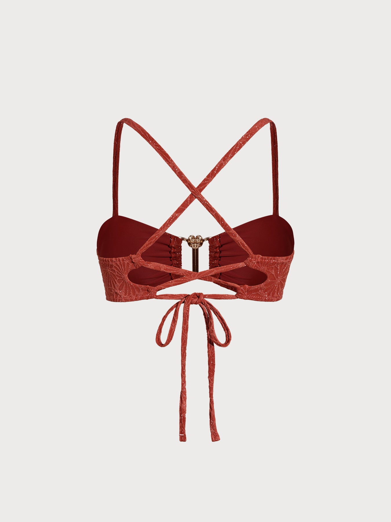 Women Knitted Nylon Bikini Tops Sustainable Bikinis - BERLOOK