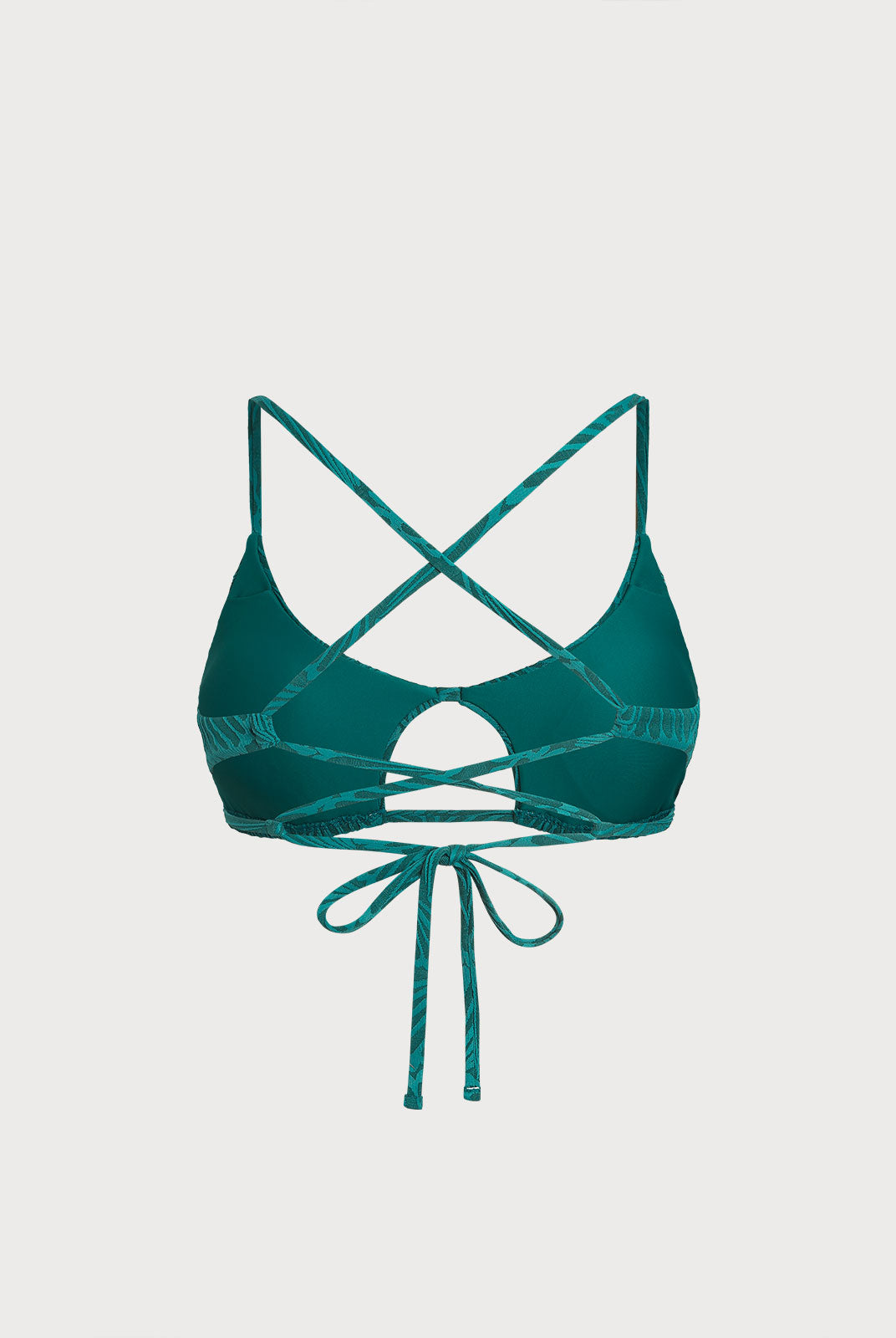 Women Knitted Nylon Bikini Tops Sustainable Bikinis - BERLOOK