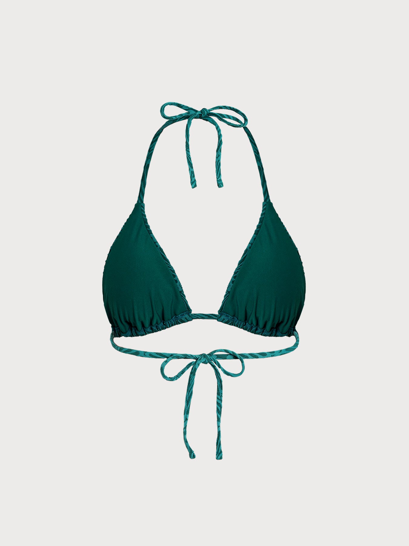 Women Knitted Nylon Bikini Tops Sustainable Bikinis - BERLOOK