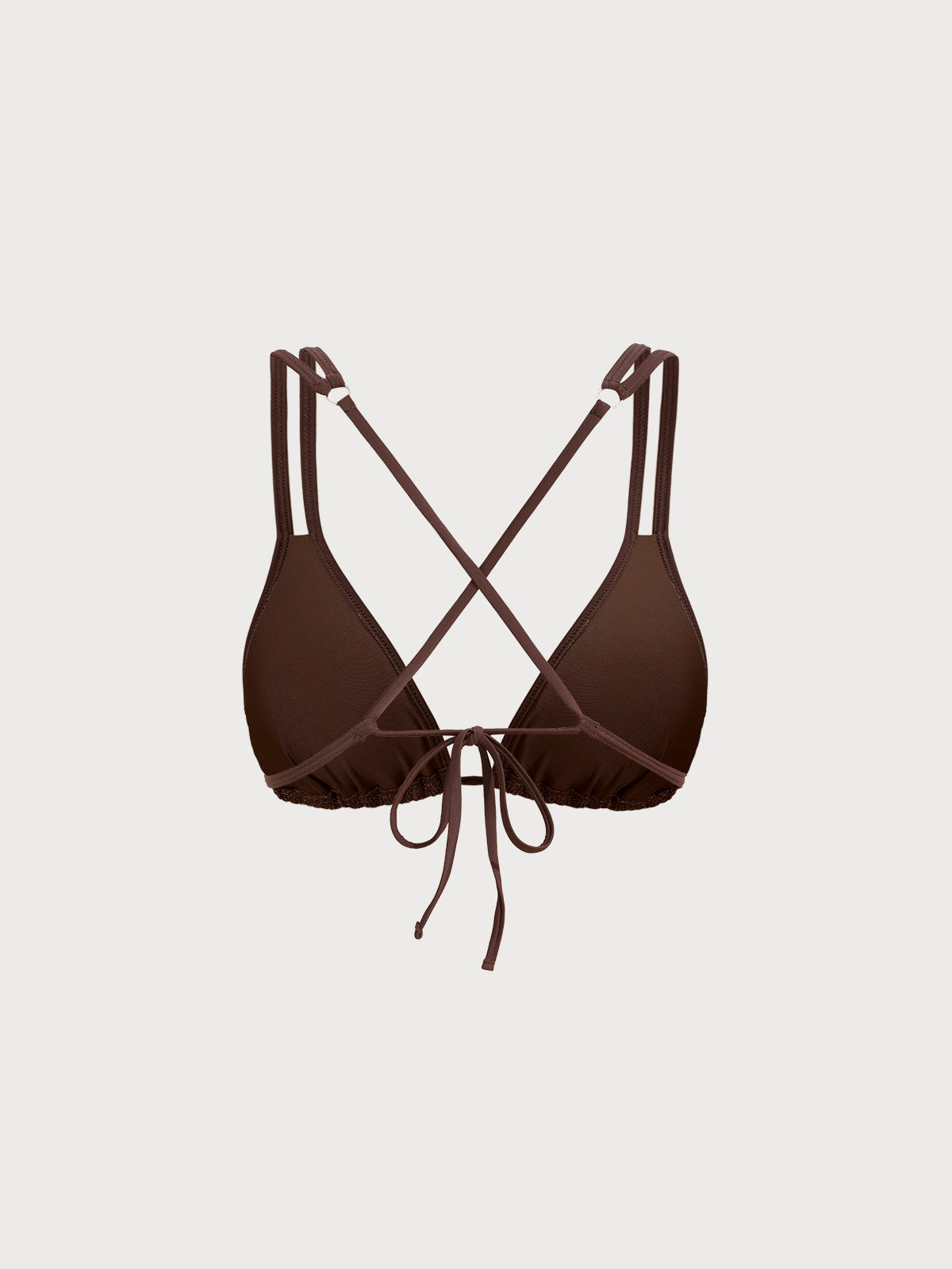Women Knitted Nylon Bikini Tops Sustainable Bikinis - BERLOOK