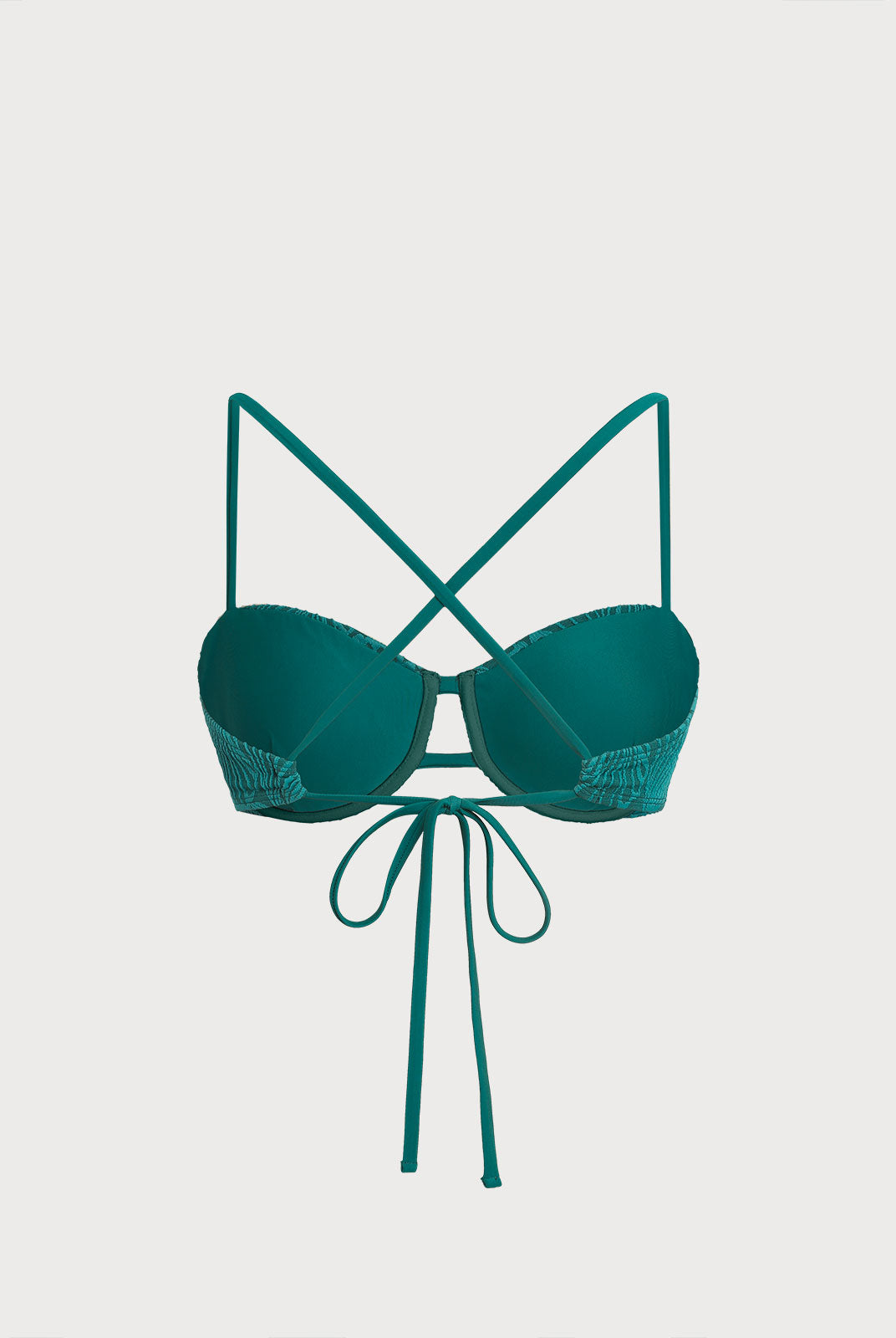 Women Knitted Nylon Bikini Tops Sustainable Bikinis - BERLOOK