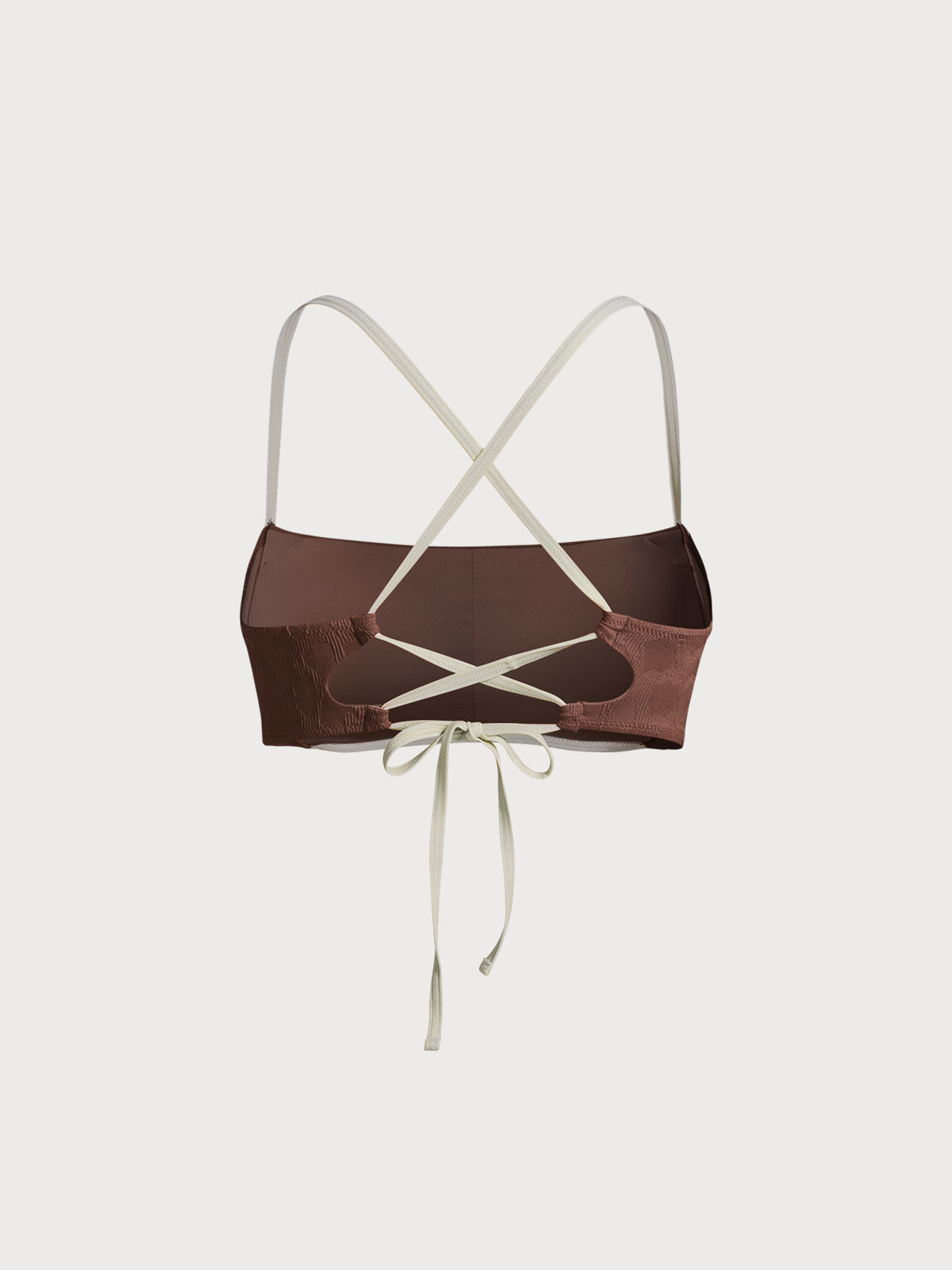 Women Knitted Nylon Bikini Tops Sustainable Bikinis - BERLOOK