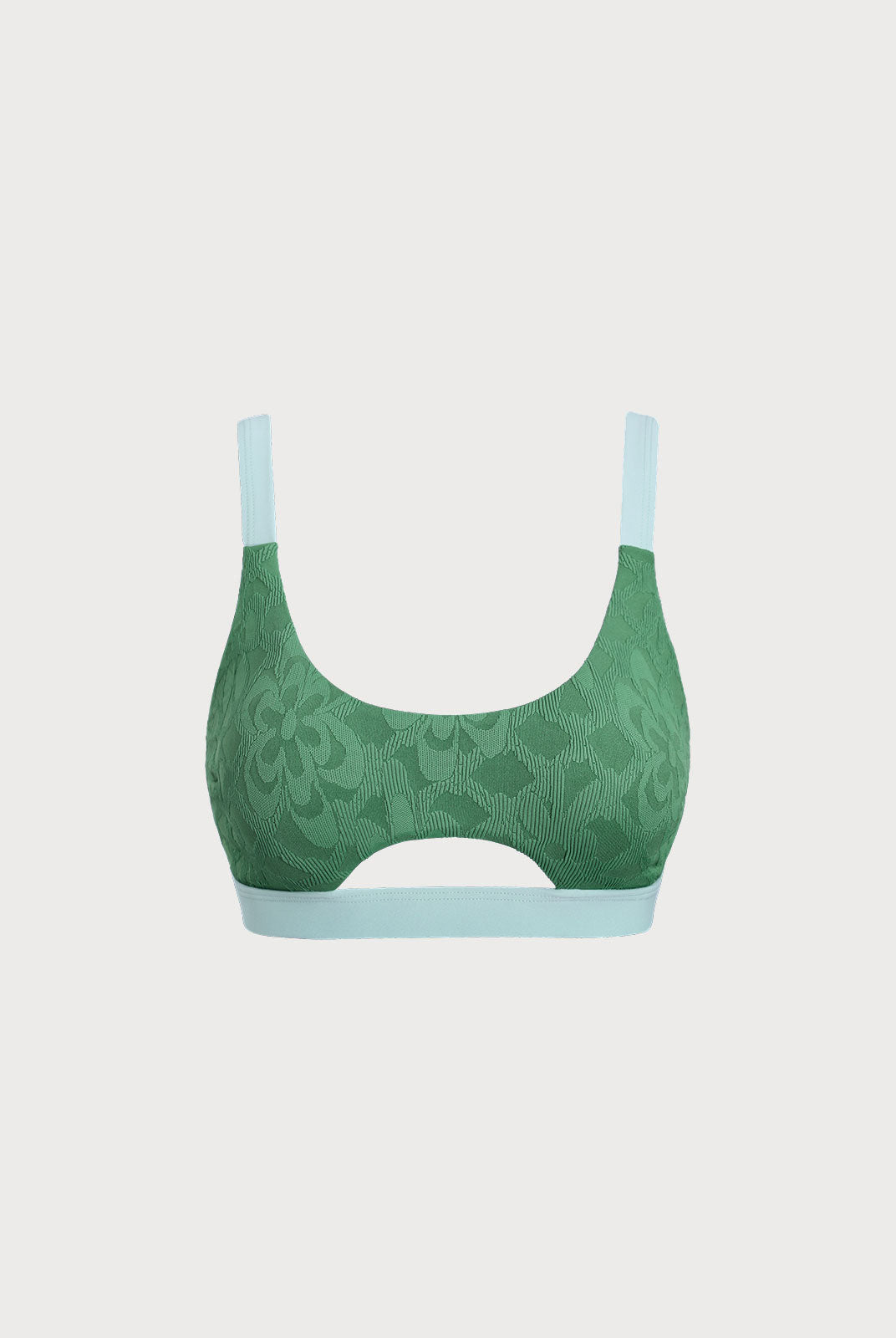 Women Knitted Nylon Bikini Tops Sustainable Bikinis - BERLOOK