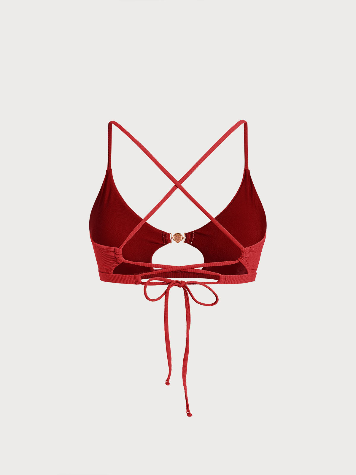 Women Knitted Nylon Bikini Tops Sustainable Bikinis - BERLOOK