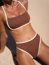 Women Knitted Nylon Bikini Tops Sustainable Bikinis - BERLOOK