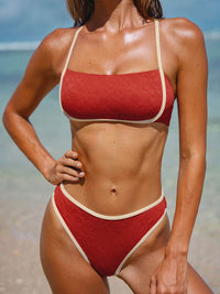 Women Knitted Nylon Bikini Tops Sustainable Bikinis - BERLOOK