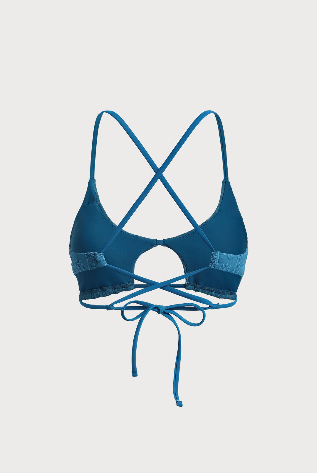 Women Knitted Nylon Bikini Tops Sustainable - BERLOOK - 06