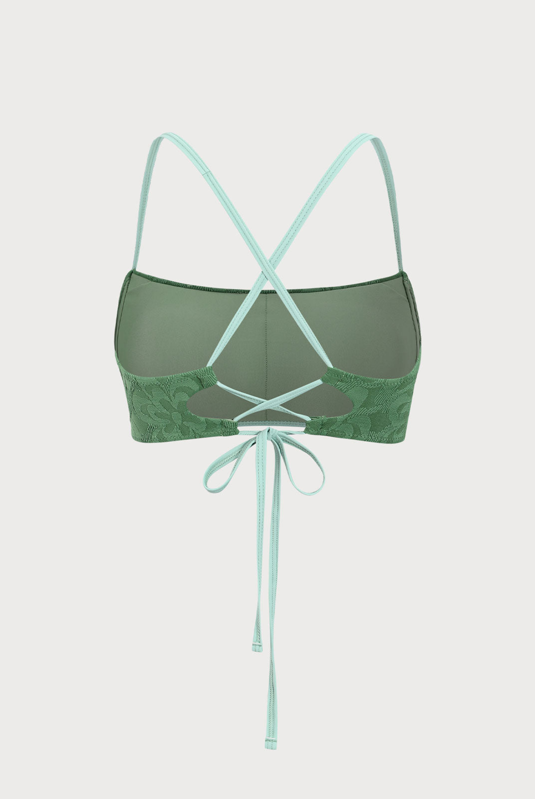 Women Knitted Nylon Bikini Tops Sustainable Bikinis - BERLOOK