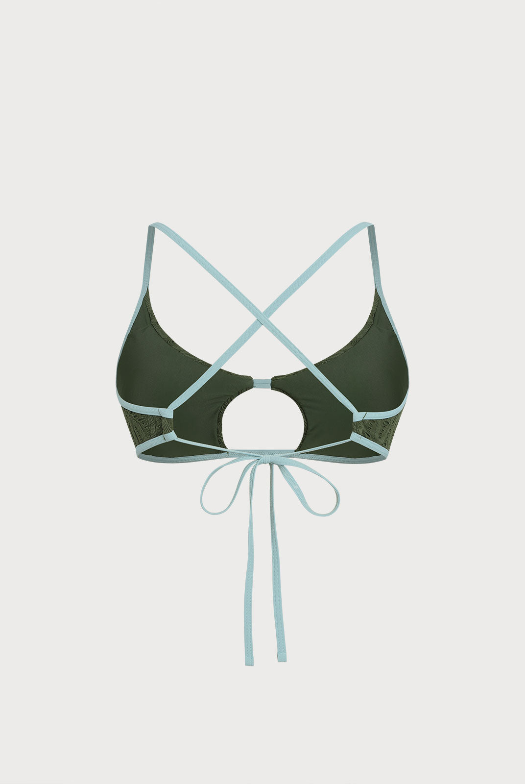 Women Knitted Nylon Bikini Tops Sustainable Bikinis - BERLOOK
