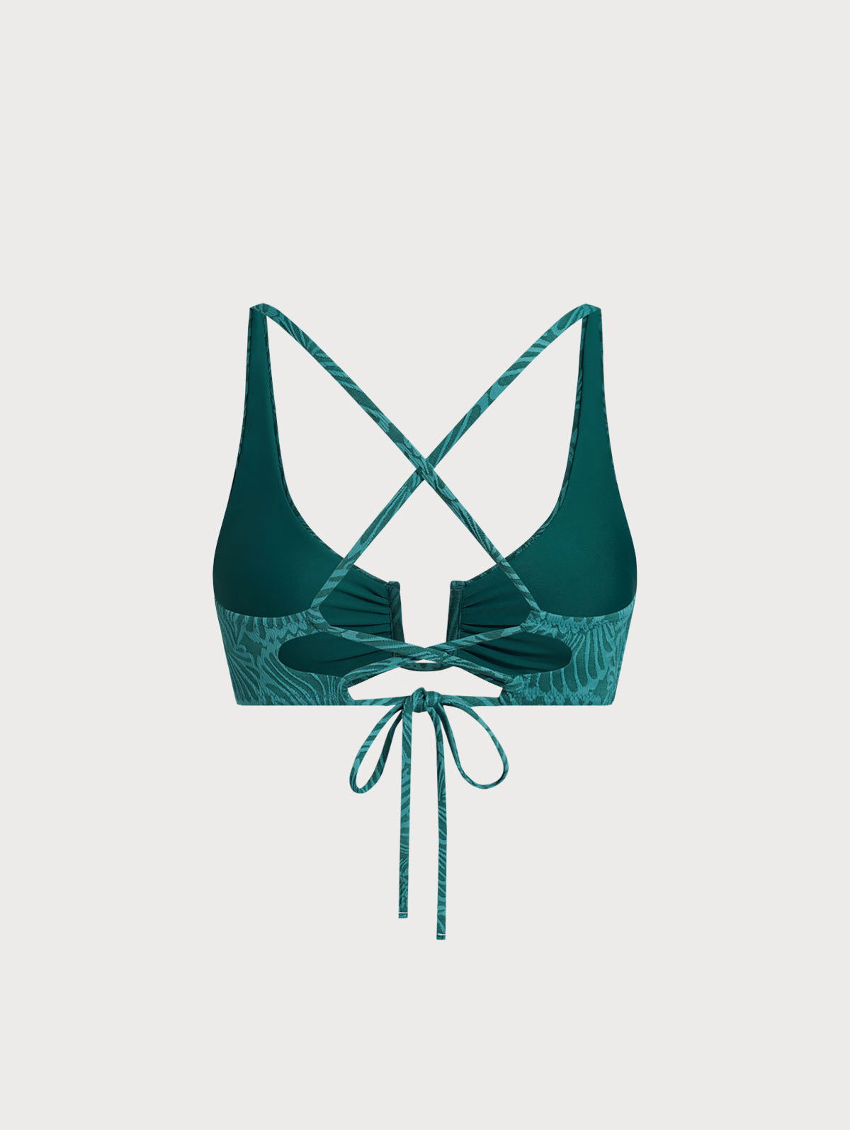 Women Knitted Nylon Bikini Tops Sustainable Bikinis - BERLOOK