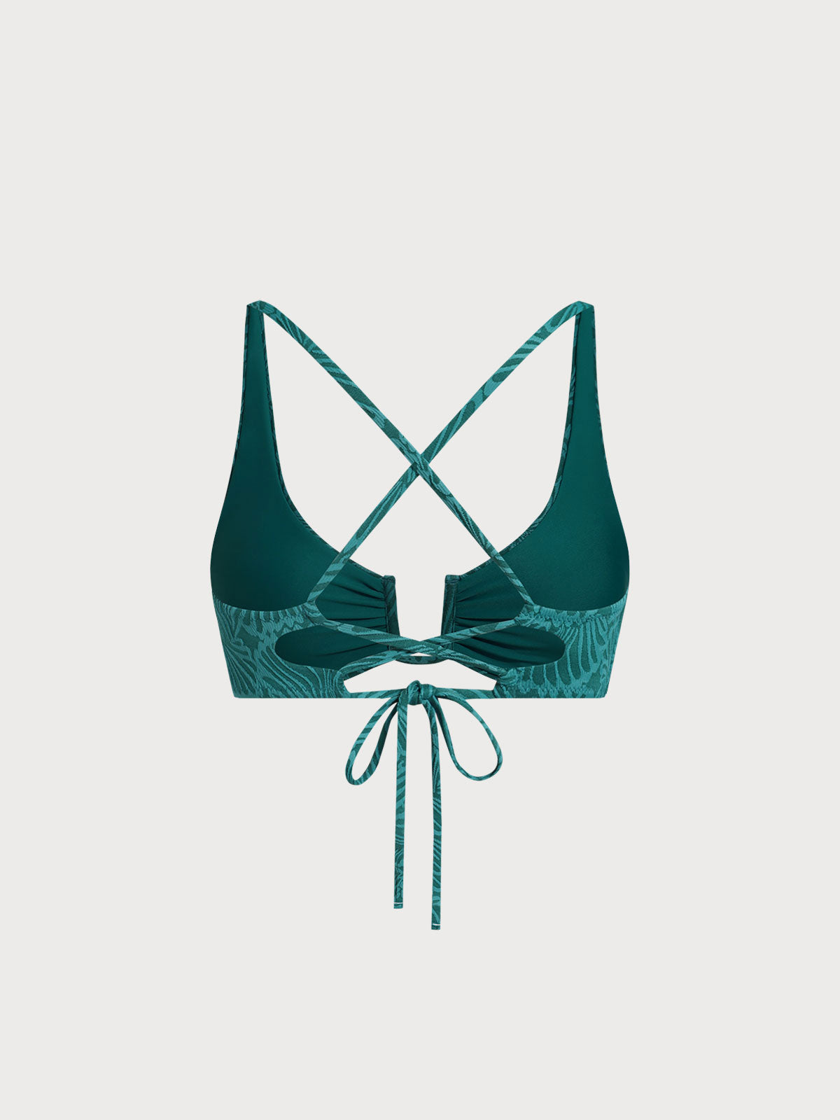 Women Knitted Nylon Bikini Tops Sustainable Bikinis - BERLOOK
