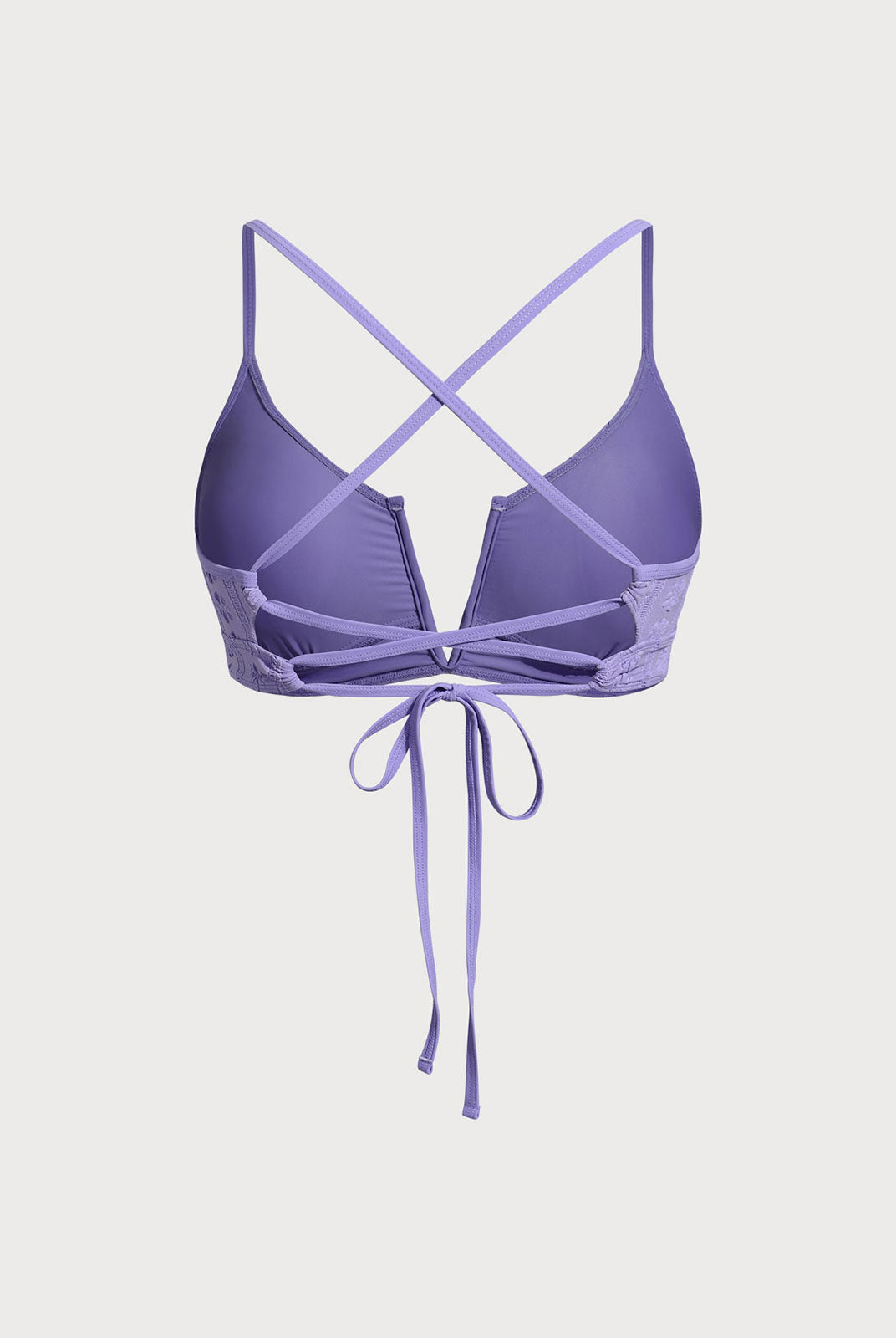 Women Knitted Nylon Bikini Tops Sustainable Plus Size Bikinis - BERLOOK