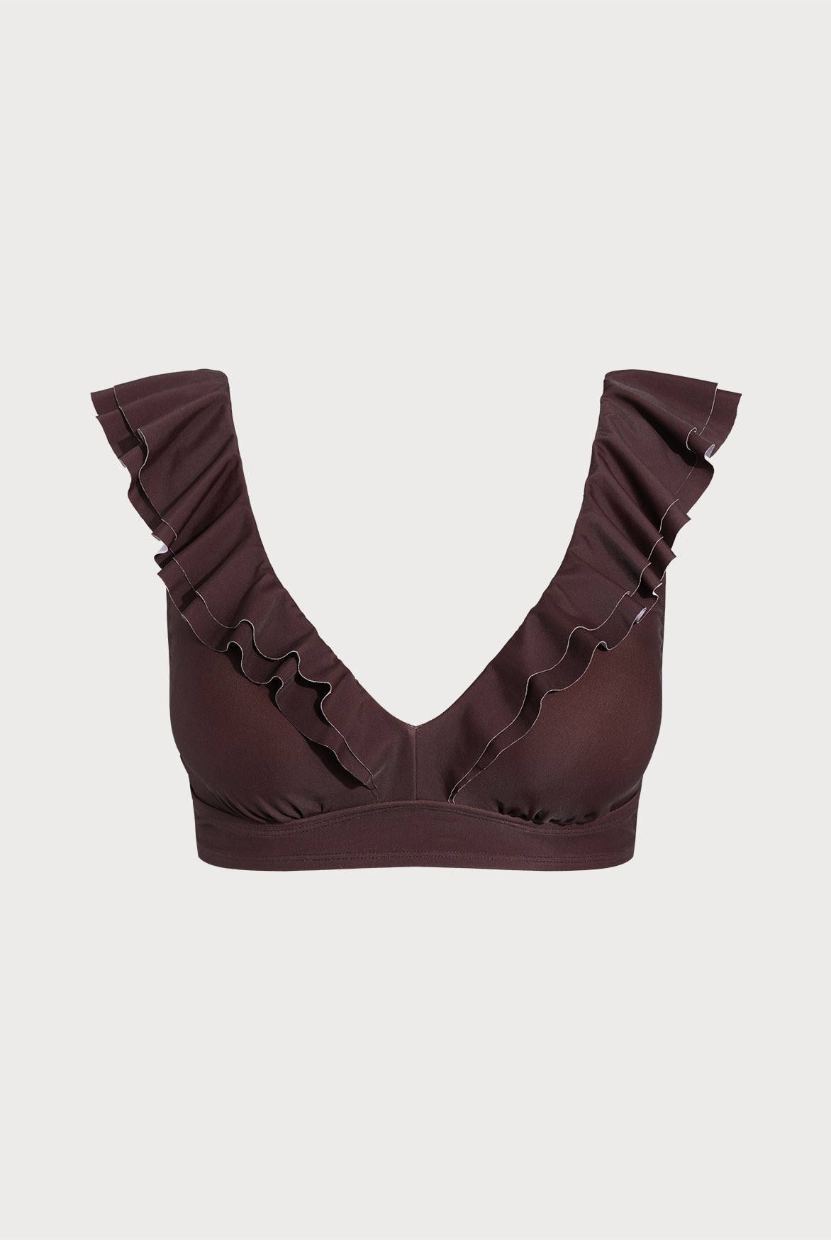Women Knitted Nylon Bikini Tops Sustainable Plus Size Bikinis - BERLOOK