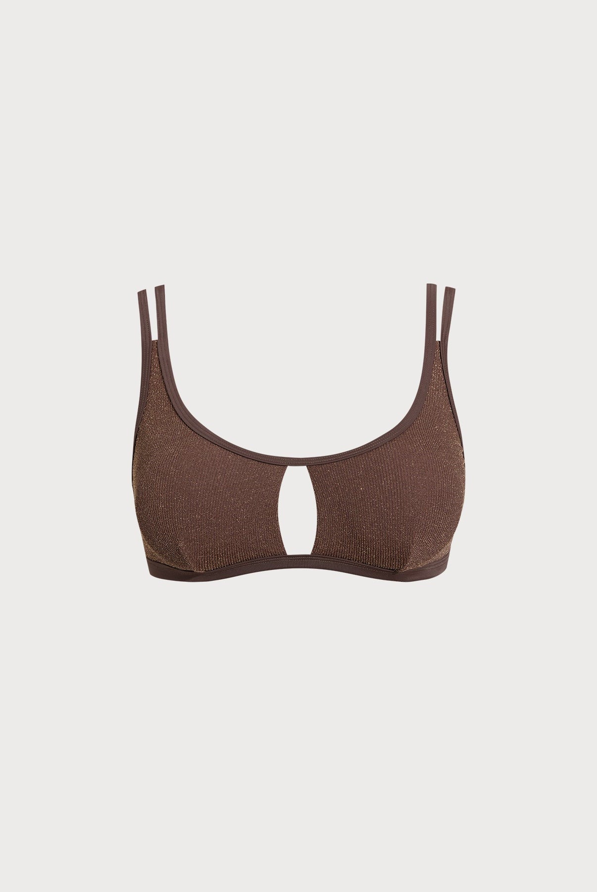 Women Knitted Nylon Bikini Tops Sustainable Plus Size Bikinis - BERLOOK
