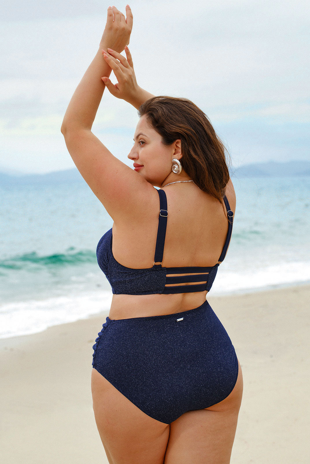 Women Knitted Nylon Bikini Tops Sustainable Plus Size Bikinis - BERLOOK