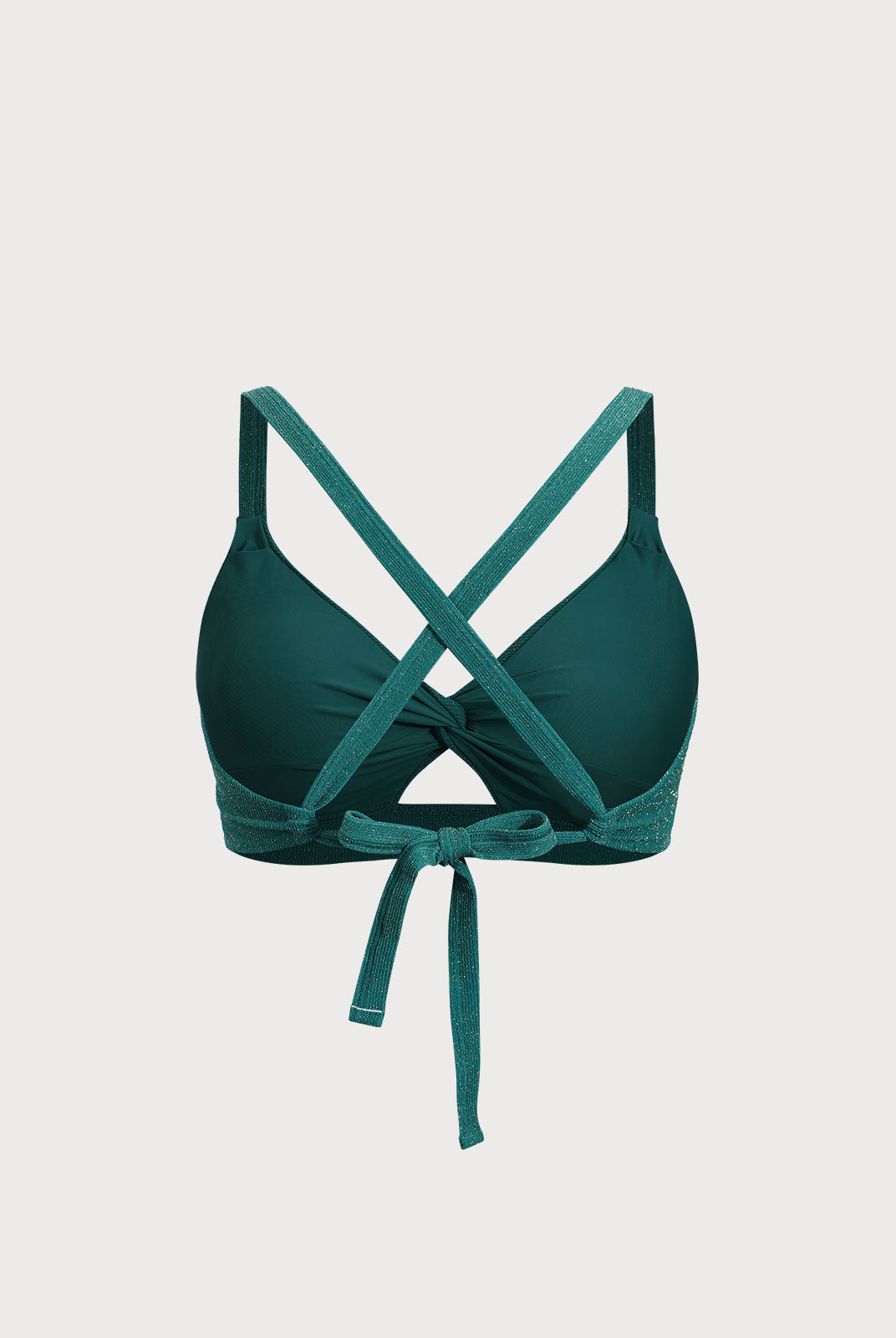 Women Knitted Nylon Bikini Tops Sustainable Plus Size Bikinis - BERLOOK