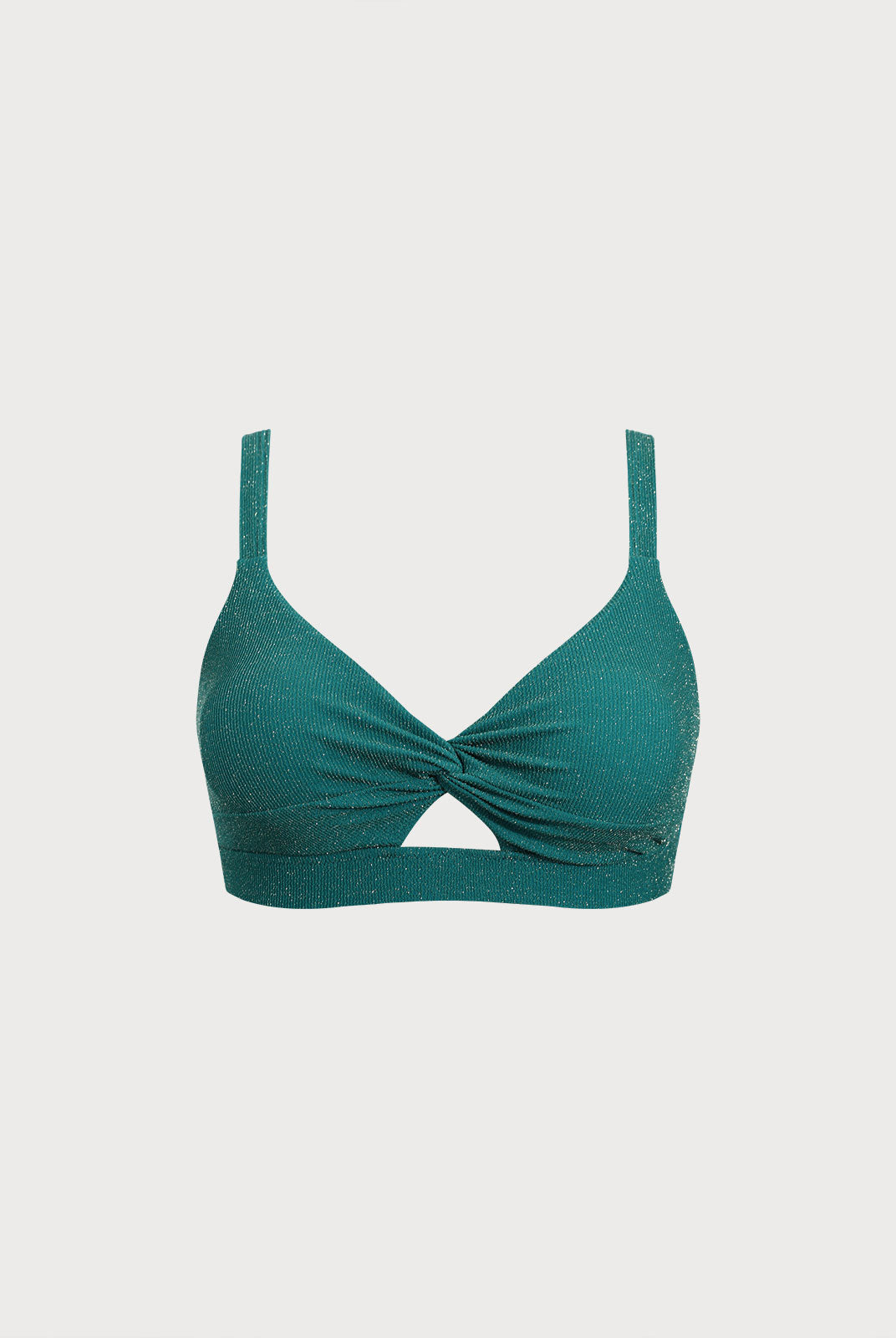 Women Knitted Nylon Bikini Tops Sustainable Plus Size Bikinis - BERLOOK