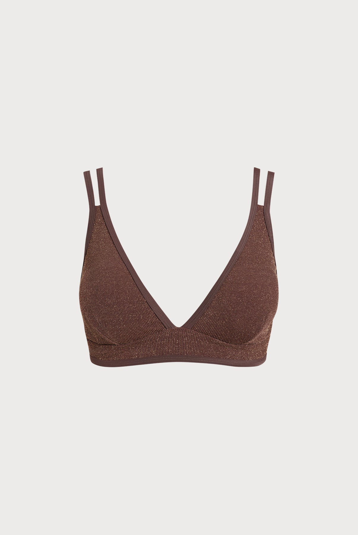 Women Knitted Nylon Bikini Tops Sustainable Plus Size Bikinis - BERLOOK