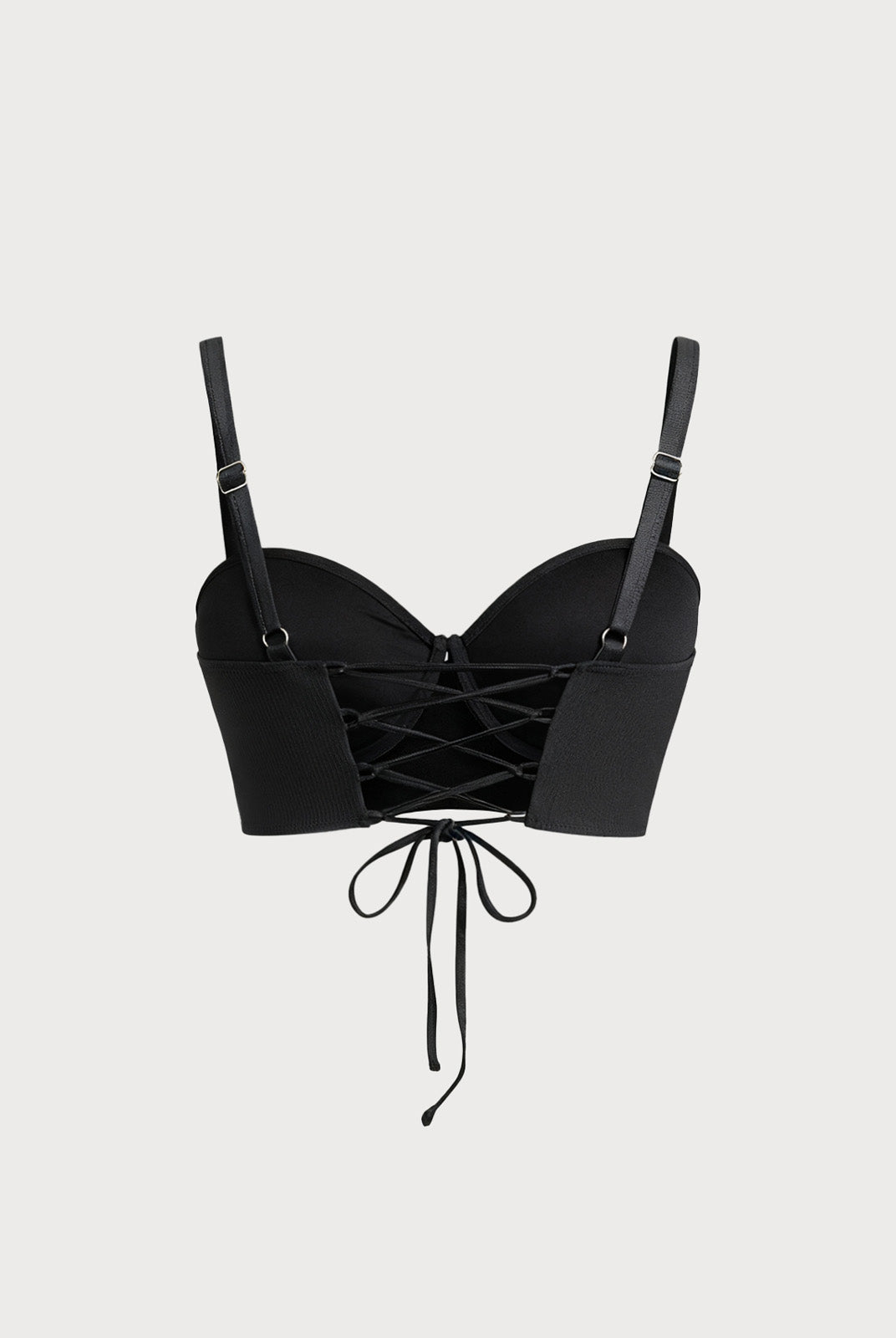 Women Knitted Nylon Bikini Tops Sustainable Plus Size Bikinis - BERLOOK