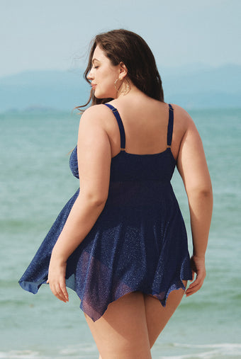 Women Knitted Nylon Bikini Tops Tankini Tops Sustainable Plus Size Tankinis - BERLOOK