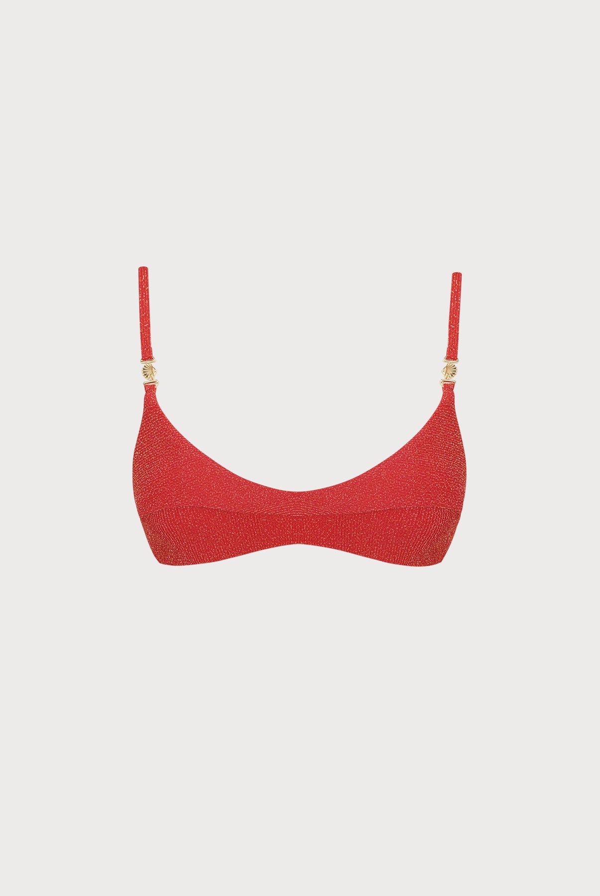 Women Knitted Nylon Bikinis Red Sustainable Bikinis - BERLOOK