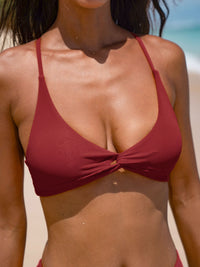 Women Knitted Nylon Bikinis Tops Sustainable Bikinis - BERLOOK