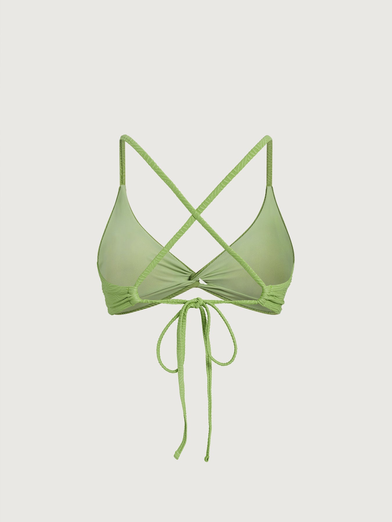 Women Knitted Nylon Bikinis Tops Sustainable Bikinis - BERLOOK