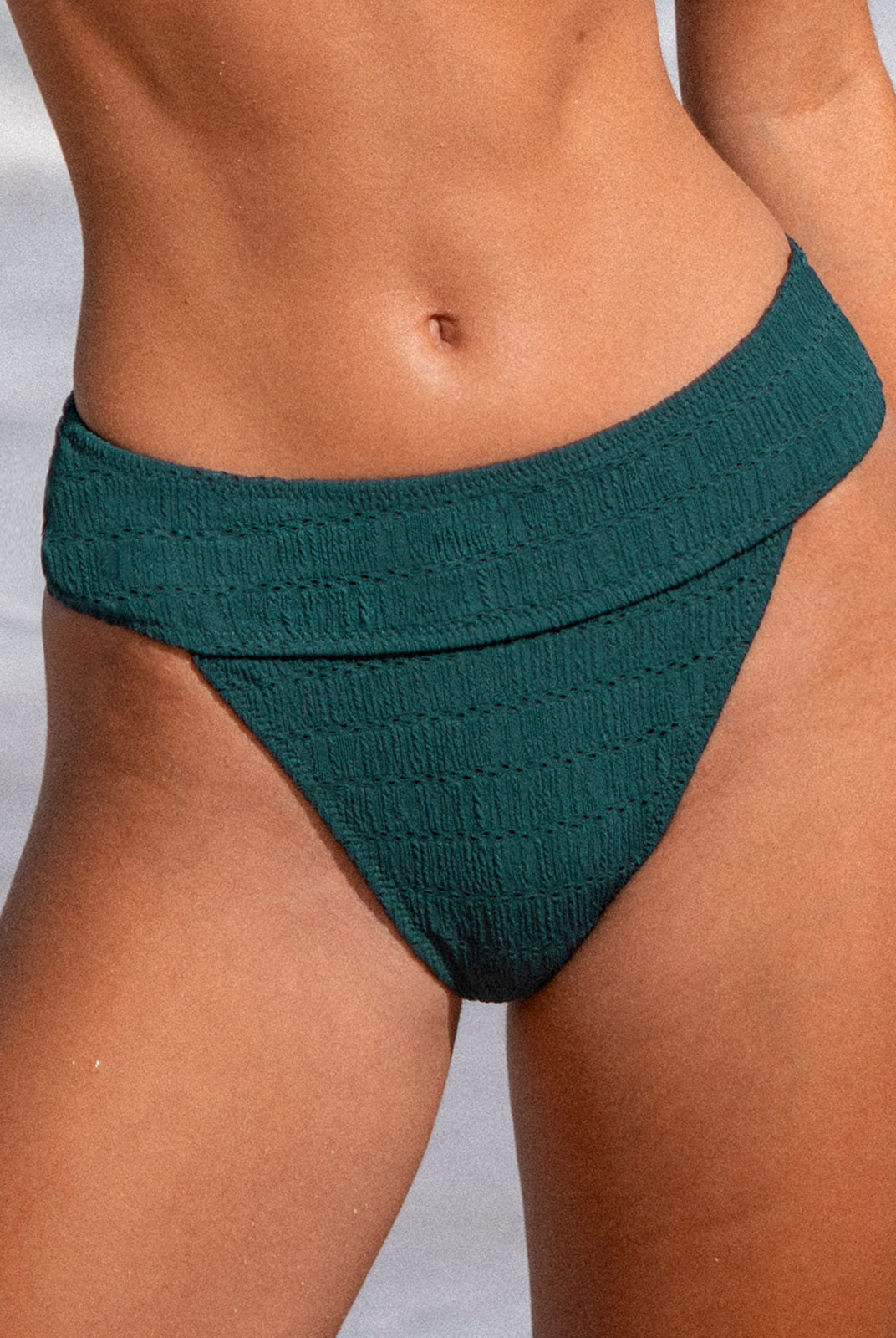 Women Knitted Nylon blended Bikini Bottoms Sustainable Bikinis - BERLOOK