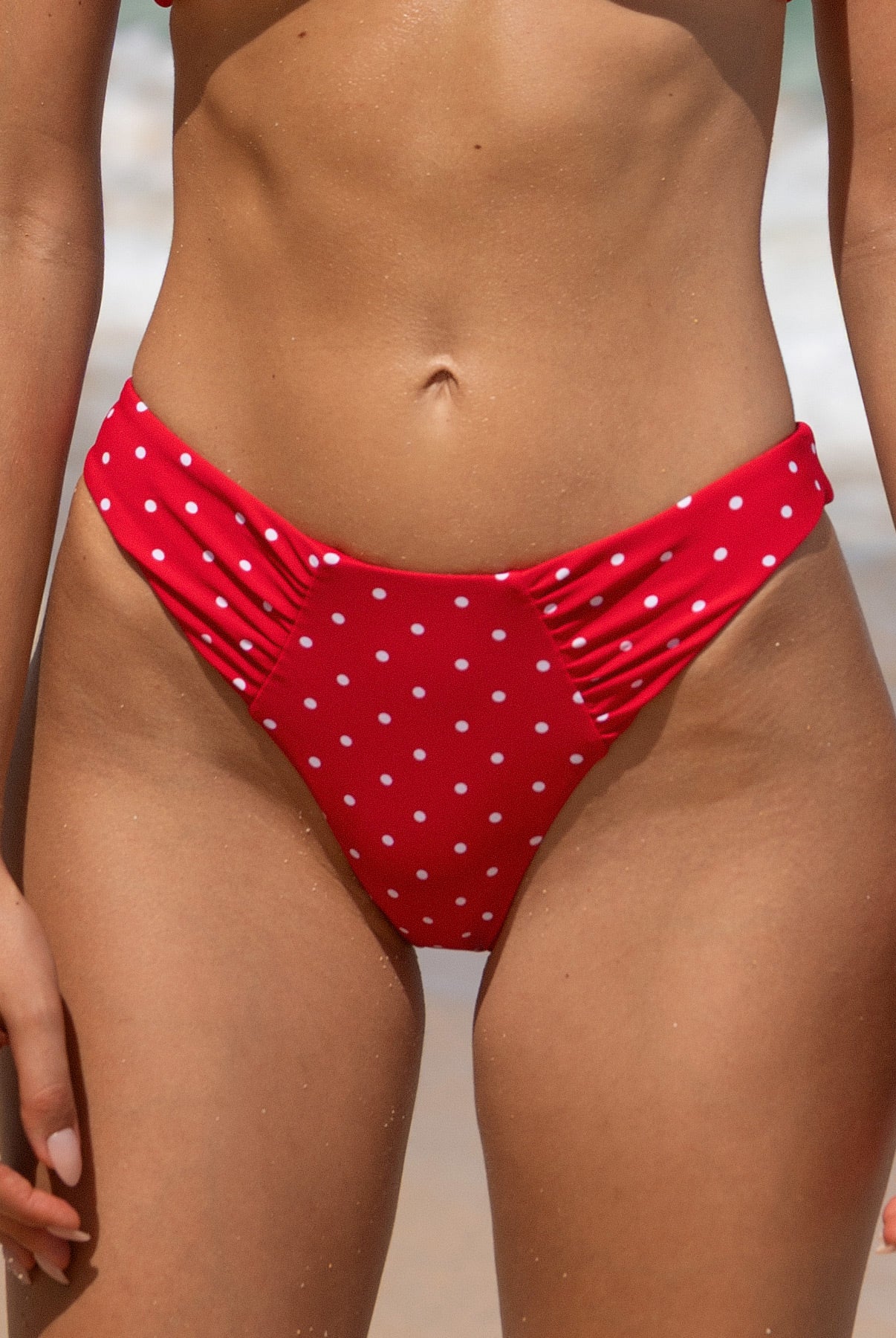 Women Knitted Nylon blended Bikini Bottoms Sustainable Bikinis - BERLOOK