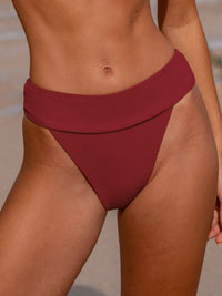 Women Knitted Nylon blended Bikini Bottoms Sustainable Bikinis - BERLOOK