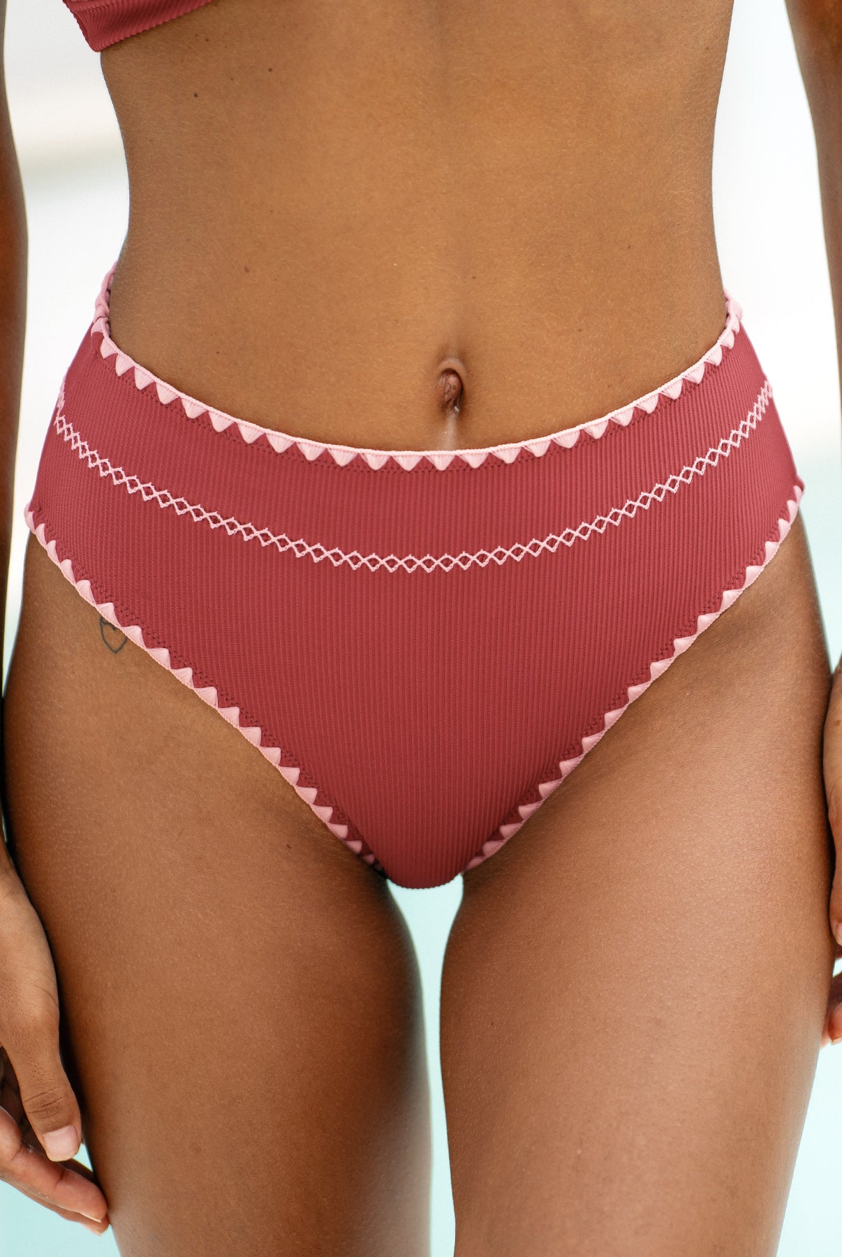 Women Knitted Nylon blended Bikini Bottoms Sustainable Bikinis - BERLOOK