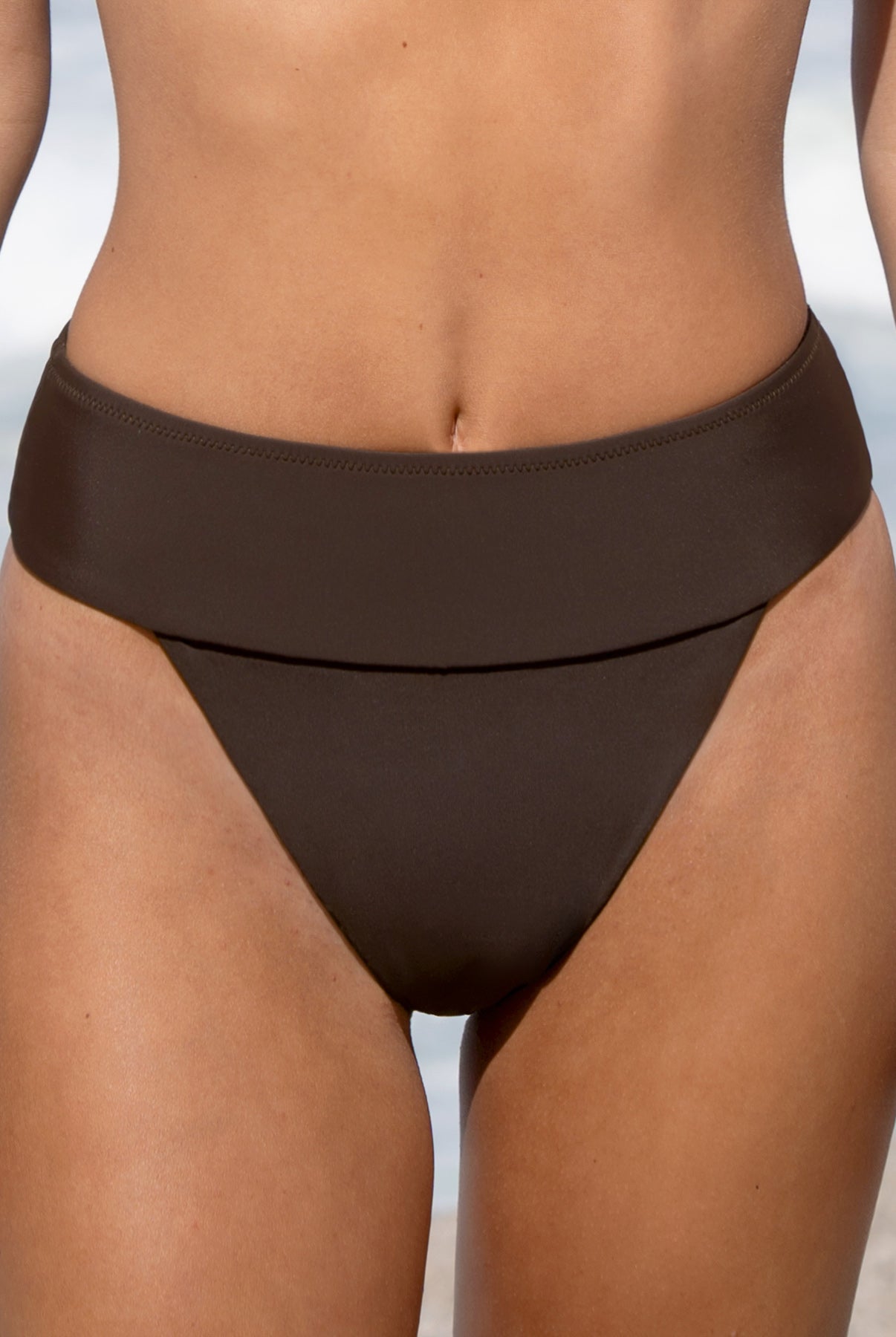 Women Knitted Nylon blended Bikini Bottoms Sustainable Bikinis - BERLOOK