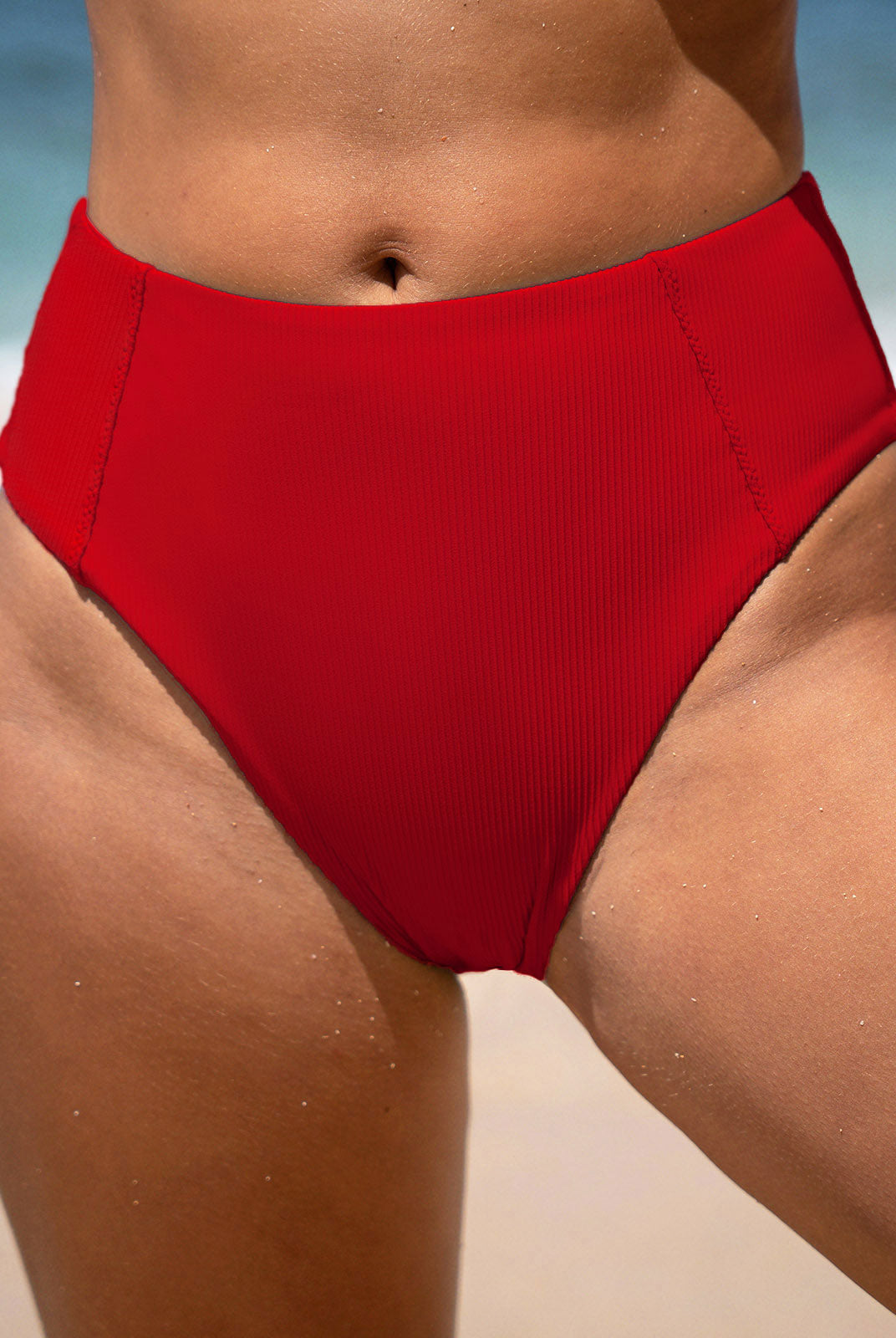 Women Knitted Nylon blended Bikini Bottoms Sustainable Bikinis - BERLOOK
