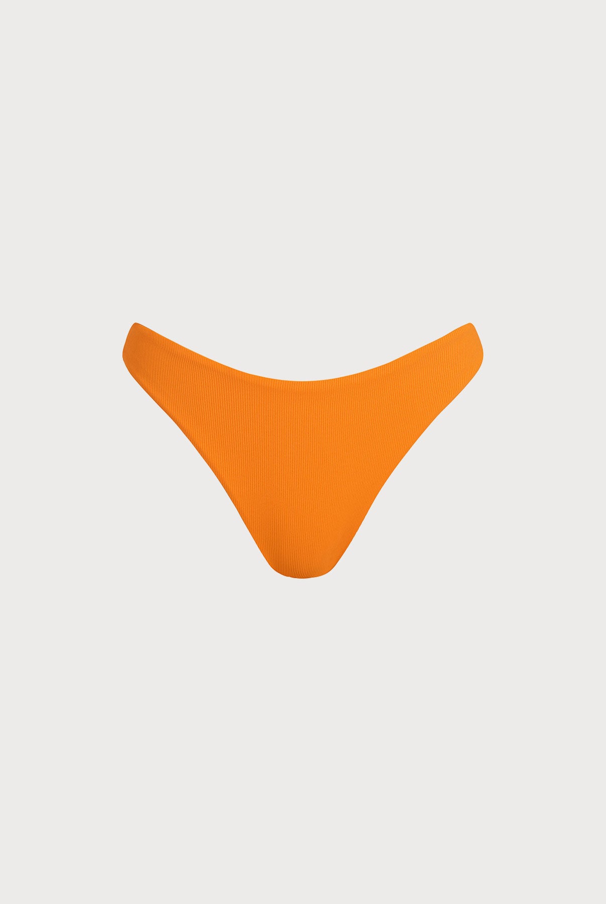 Women Knitted Nylon blended Bikini Tops Orange Sustainable Bikinis - BERLOOK