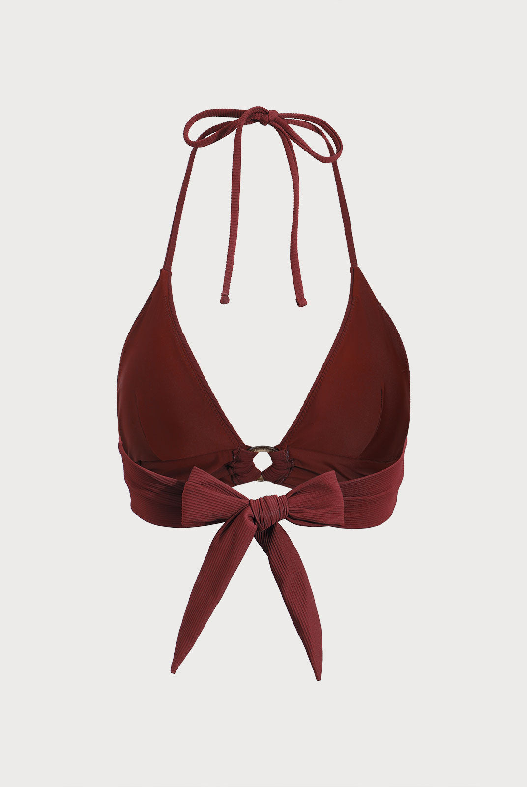 Women Knitted Nylon Blended Bikini Tops Sustainable Bikinis - BERLOOK