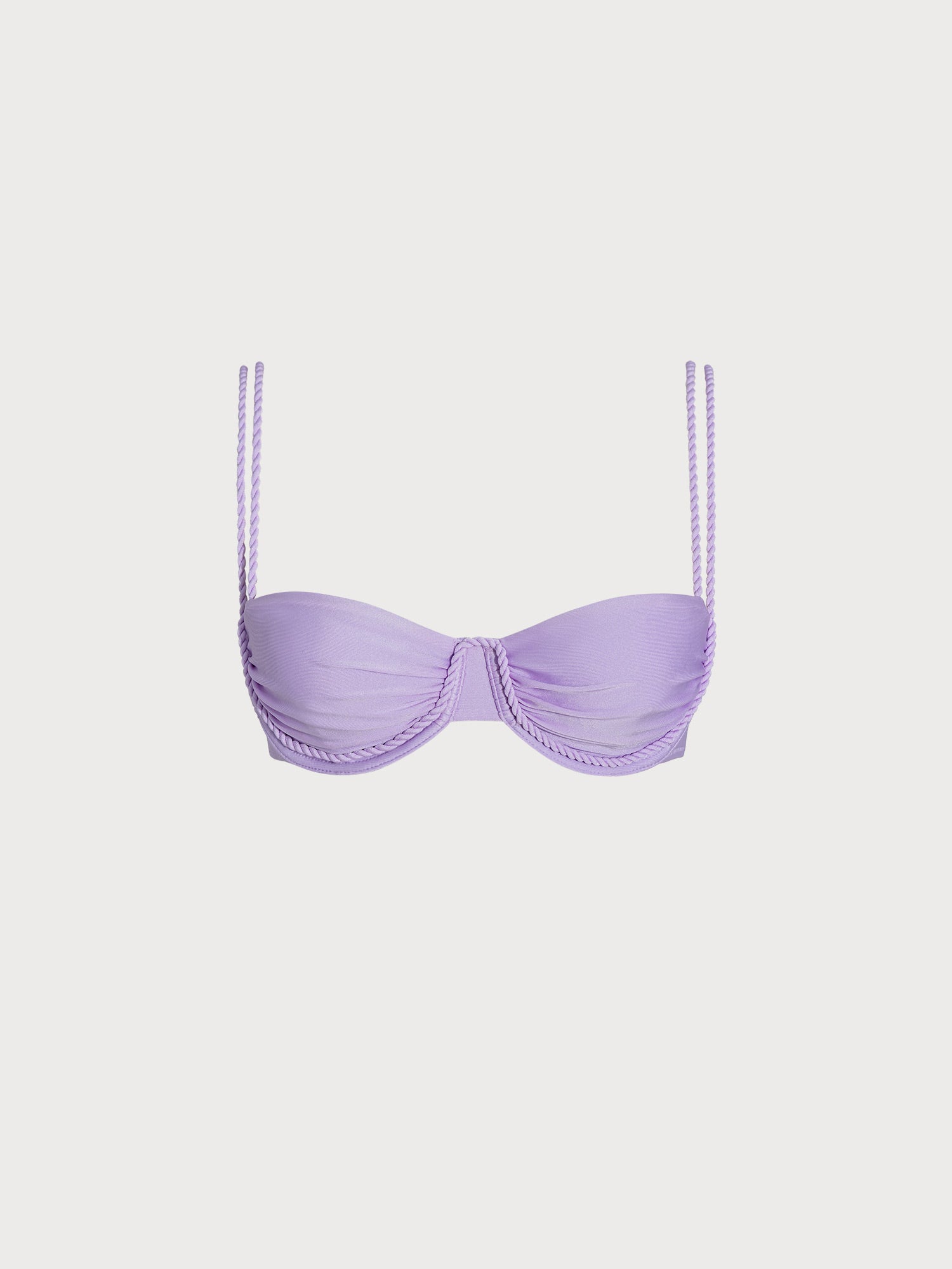 Women Knitted Nylon Blended Bikini Tops Sustainable Bikinis - BERLOOK
