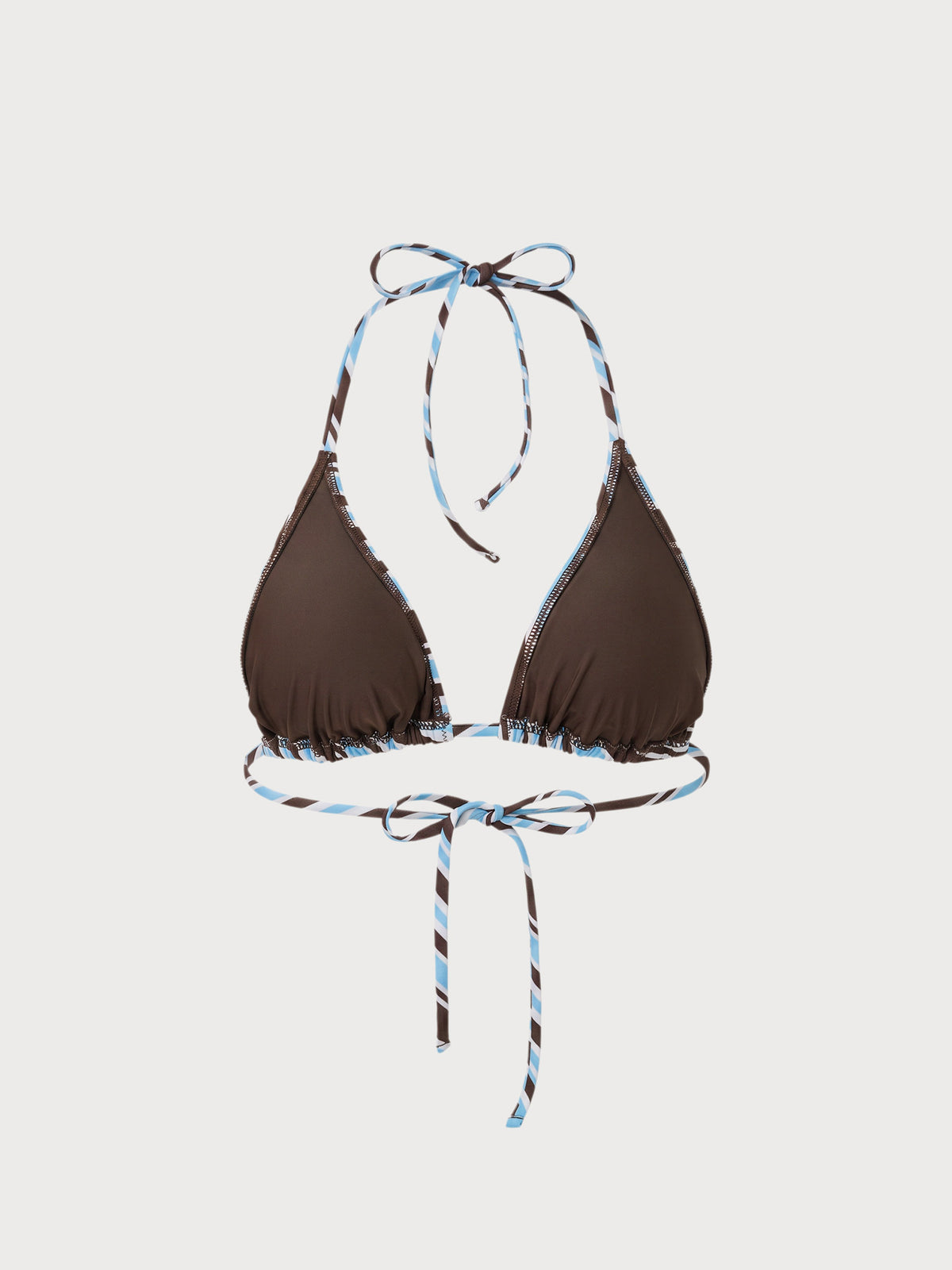 Women Knitted Nylon blended Bikini Tops Sustainable - BERLOOK - 01