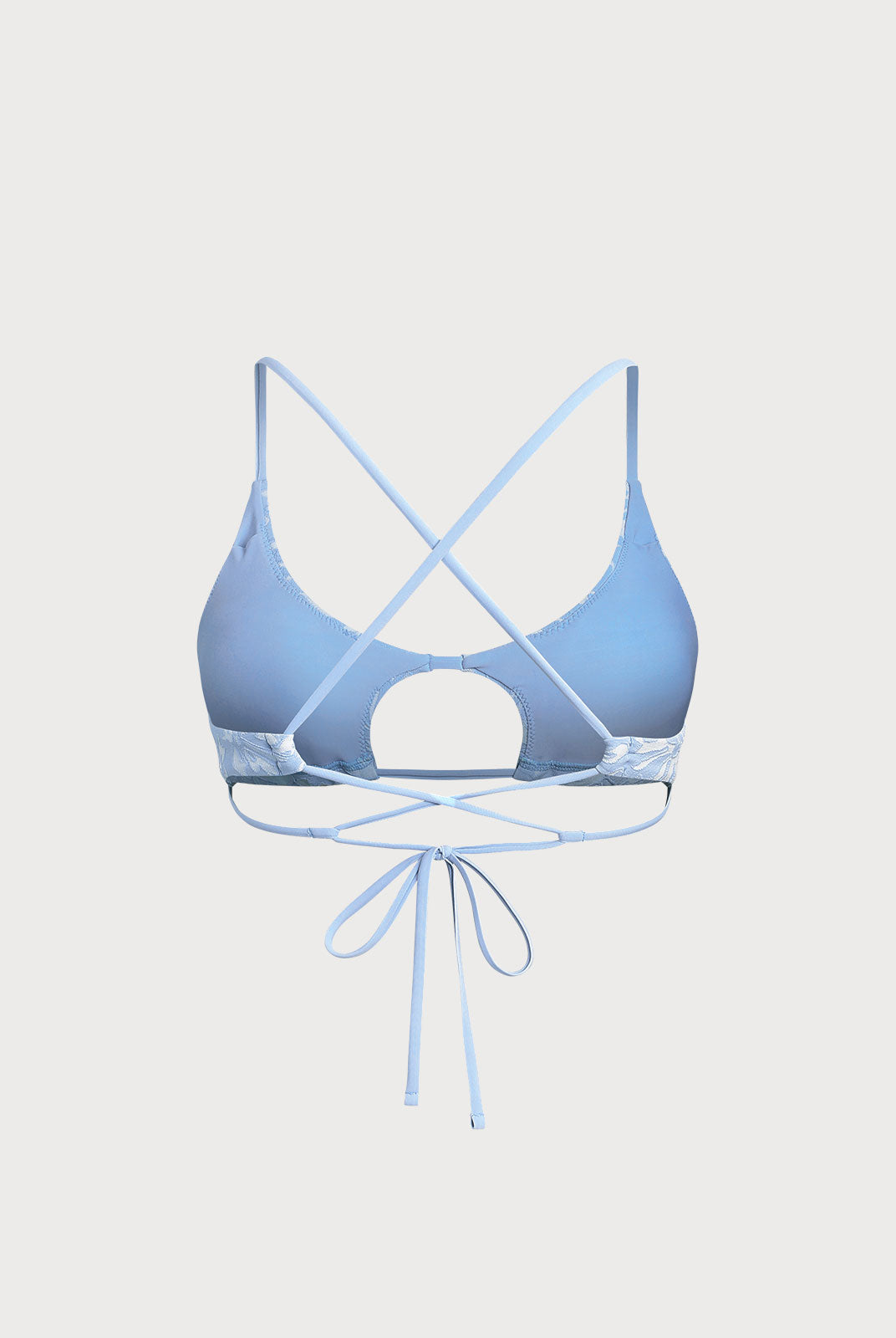Women Knitted Nylon blended Bikini Tops Sustainable Bikinis - BERLOOK